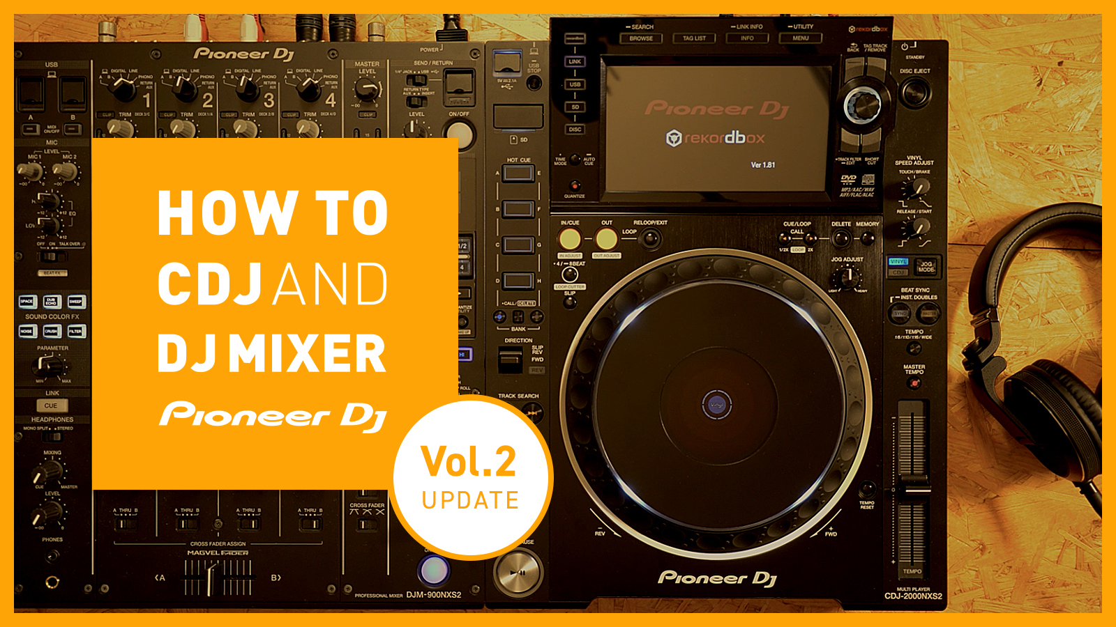 HOW TO CDJ AND DJ MIXER