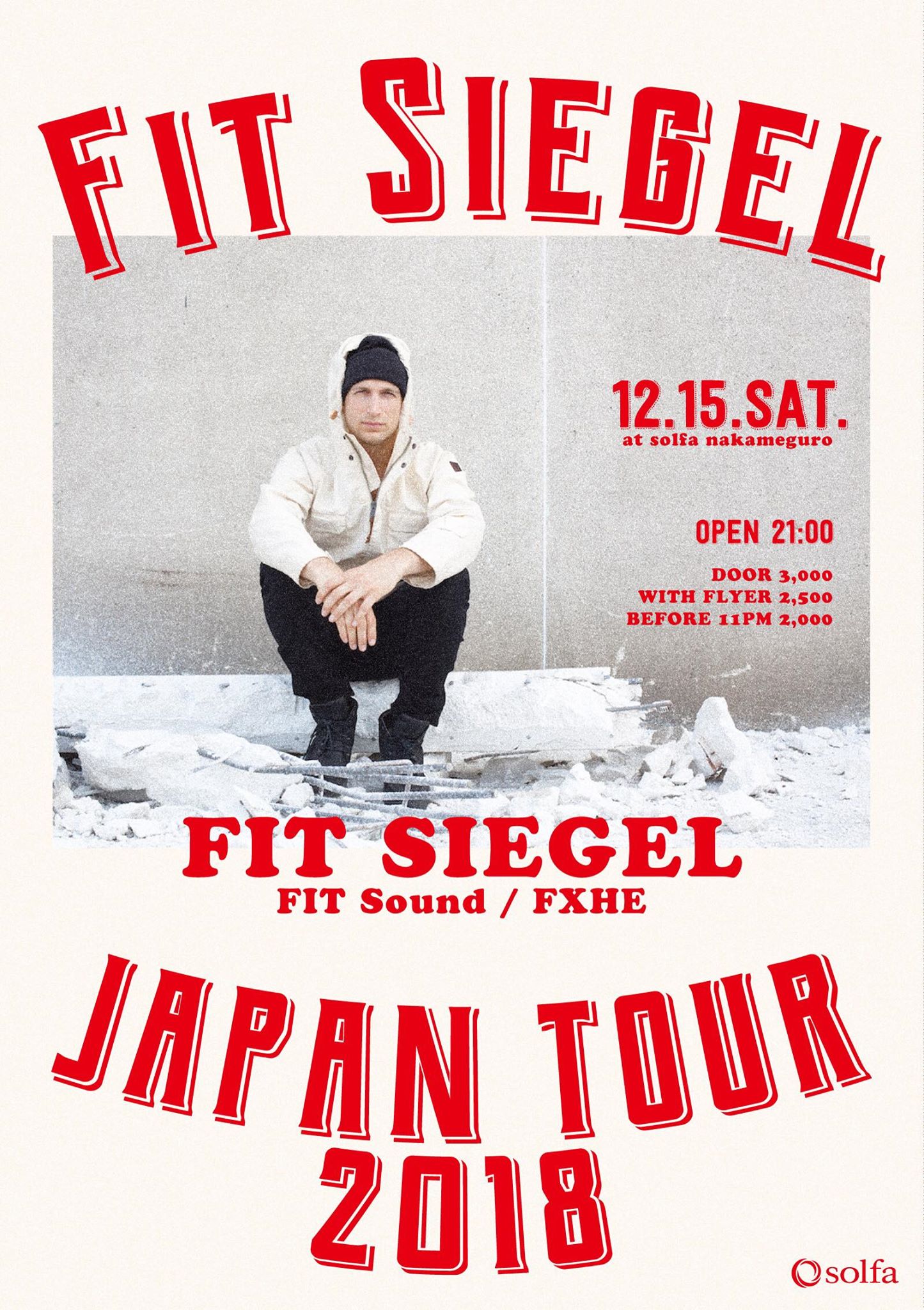 ‘’Fit Siegel Japan Tour In Tokyo ’’ supported by bamboo