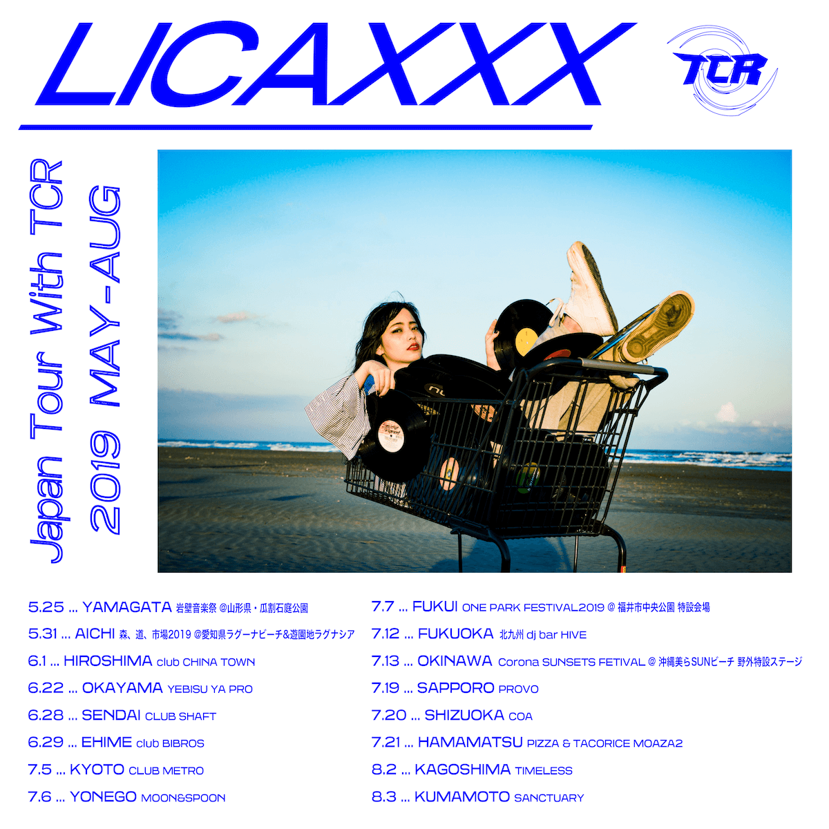 Licaxxx Japan Tour With TCR