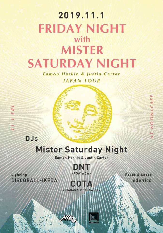 Mister Saturday Night Osaka 2019