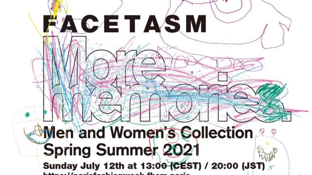 FACETASM Men and Women's Collection Spring Summer 2021