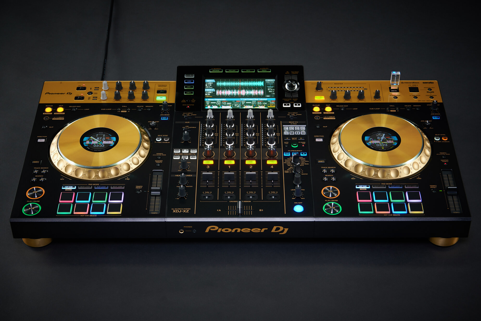 Pioneer DJのNXS2シリーズを継承したオールインワンDJシステム「XDJ-XZ 