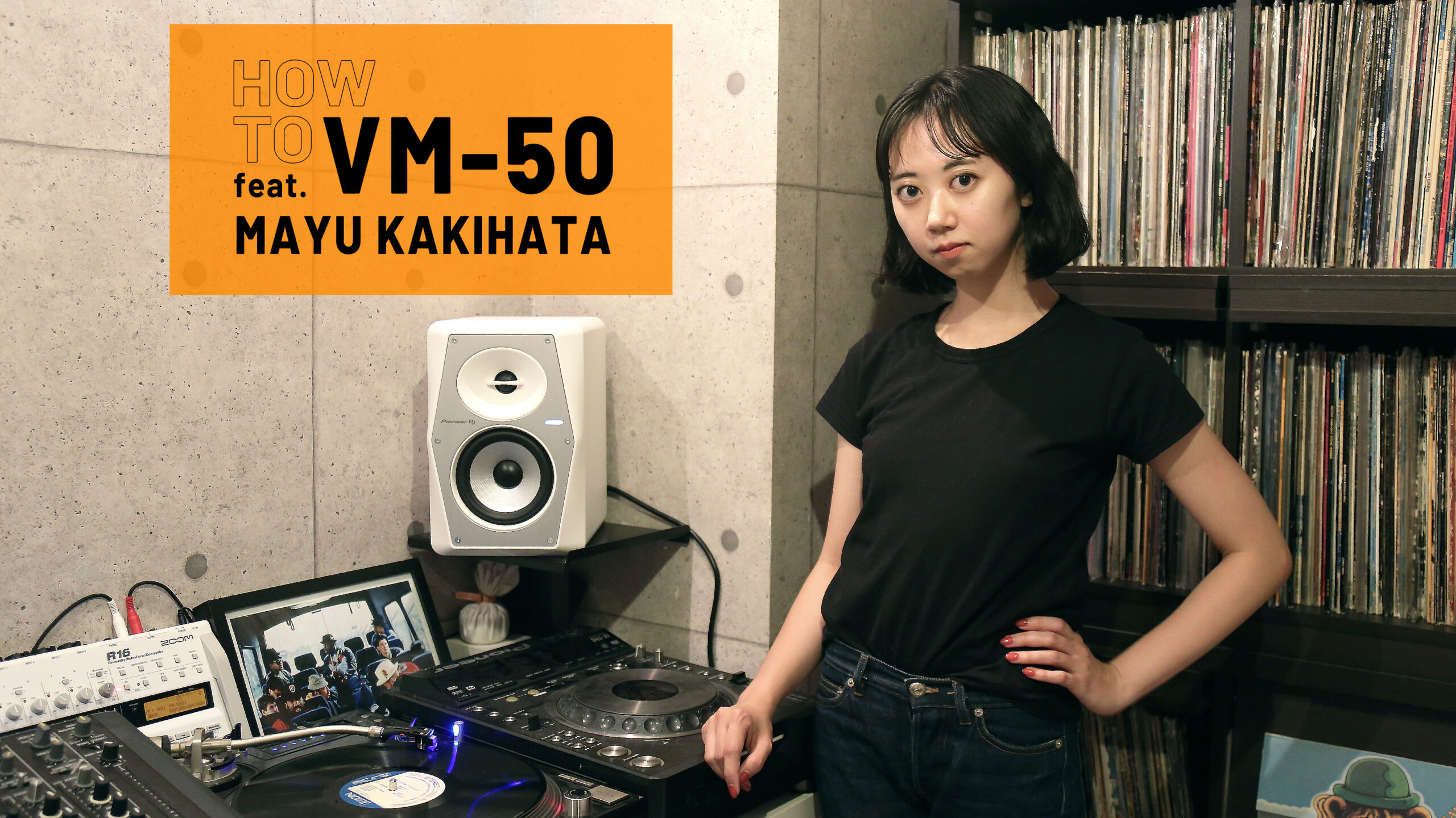 Mayu Kakihata Pioneer DJ VM-50